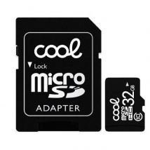 Cool MicroSDHC 32GB Clase 10 + Adaptador