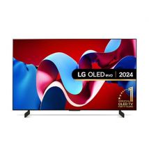 LG OLED evo C4 OLED42C44LA TV 106,7 cm (42 ) 4K Ultra HD Smart TV Wifi Marron