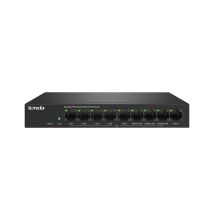 Tenda G0-8G-PoE Router connesso Gigabit Ethernet Nero - Nuovo