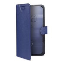 Celly Wally One XXXL coque de protection pour téléphones portables 15,2 cm (6 ) Folio porte carte Bleu Toutes marques