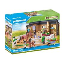 PLAYMOBIL - 71238 - Country - Establo y picadero para caballos - Nuevo