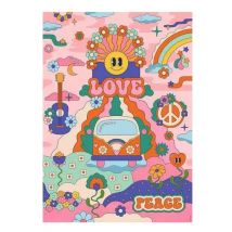 Nathan Puzzle da 1000 pezzi - Hippie Cha Cha Pop per gli amanti dei puzzle - Nuovo
