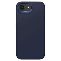 Decoded Funda para iPhone 16e MagSafe Antimicrobiana Soft Touch Azul oscuro - Nuevo