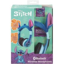Casque bluetooth Stitch eKids TI-803809 pliable micro 45h 85 dB fil détachable Bleu