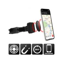 Soporte pasivo universal para smartphone con rejilla de ventilación redonda de fijación - Nuevo