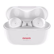 Aiwa EBTW-888ANC/WT auricular y casco Auriculares True Wireless Stereo (TWS) Dentro de oído Llamadas/Música Bluetooth Blanco - Nuevo