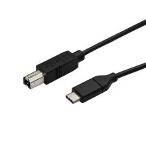 StarTech.com Cable de 50cm USB-C a USB-B de Impresora - Cable Adaptador USB Tipo C a USB B - Nuevo