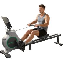 Vogatore Magnetico Formill QK-530, 16 Livelli Di Resistenza, Connettività Bluetooth Tramite App, Display Lcd, Sedile Confortevole. - Nuovo