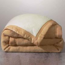 Couverture Très Chaude 240x260 - Beige - Becquet - Fabriqué en France