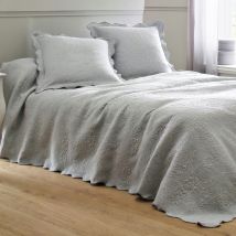 Housse d'oreiller 60x60 - gris perle - Becquet