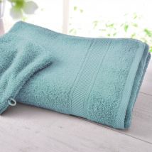 Drap de bain 70x140 - bleu aqua - Coton - Becquet