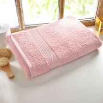 Gant de toilette 15x20 Lot de 2 - rose poudré - Coton - Becquet