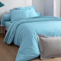 Housse de couette 260x240 - bleu nuage - Becquet
