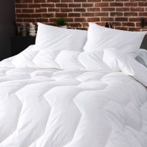 Couette 4 Saisons 140x200 - Blanc - Becquet - Fabriqué en France