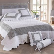 Tête de lit 90x50 - blanc - Coton - Becquet