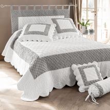 Boutis 180x250 - blanc - Becquet