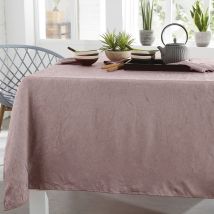 Serviette de table 45x45 lot de 3 - rose vieux rose - Becquet