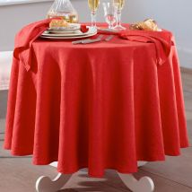Serviette de table 45x45 Lot de 3 - rouge rubis - Becquet
