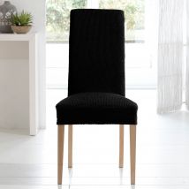 Housse de chaise 50x50 Lot de 2 - noir - Becquet