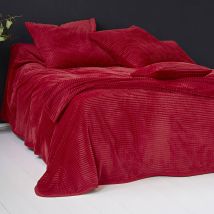 Housse de coussin 40x40 - rouge brique - Becquet