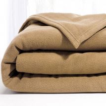 Couverture tempérée 220x240 - beige - Becquet