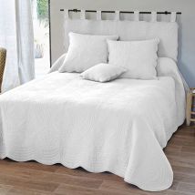 Tête de lit 90x65 - blanc - Coton - Becquet