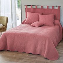 Housse de coussin 40x40 - rose bois de rose - Coton - Becquet