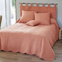 Plaid 150x150 - rose nude - Becquet