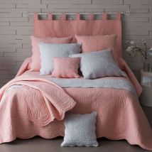 Tête de lit 90x65 - rose poudré - Coton - Becquet