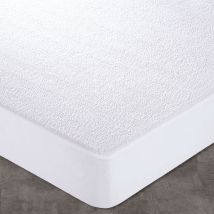 protège matelas grands bonnets 80x200x30 - blanc - Becquet