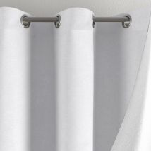 Rideau occultant L.140xH.260 - blanc - Becquet