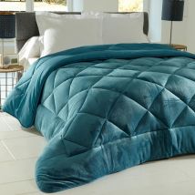 Couette chaude 140x200 - bleu - Becquet