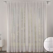 Voilage L.175xH.180 - blanc - Becquet