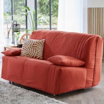 Housse de coussin 35x60 - orange terracotta - Becquet
