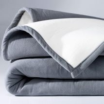 Couverture très chaude 220x240 - gris - Becquet