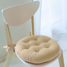 Galette Rond 40 ø Lot de 2 - beige - Becquet