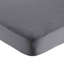 protège matelas grands bonnets 180x200 - gris - Becquet