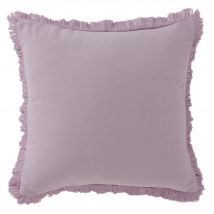 Coussin 40x40 - violet violine - Becquet