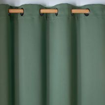 Rideau occultant L.140xH.240 - vert sauge - Becquet