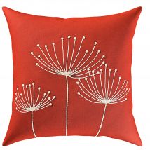 Coussin 40x40 - orange poterie - Becquet