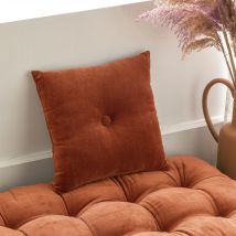 Coussin 30x30 - orange rouille - Becquet