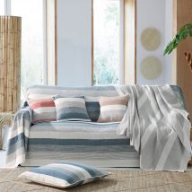 Plaid 150x150 - marron chocolat - Becquet