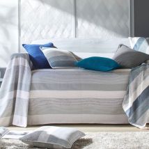 Housse de coussin 65x65 Lot de 2 - gris - Becquet
