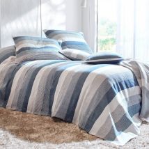 Housse de coussin 65x65 Lot de 2 - bleu indigo - Becquet