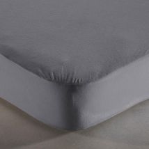 protège matelas TPR 2x70x190 - gris - Bois - Becquet