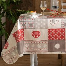 Nappe 140x200 - rouge - Becquet