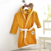Peignoir Personnalisé 2 ans - jaune - Becquet