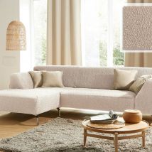 Housse canapé 3places - beige crème - Becquet