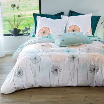 Housse de couette 200x200 - vert céladon - Coton - Becquet