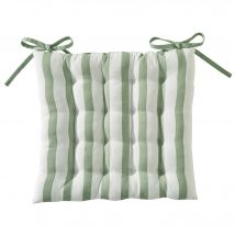 Galette 40x40 - vert - Coton - Becquet